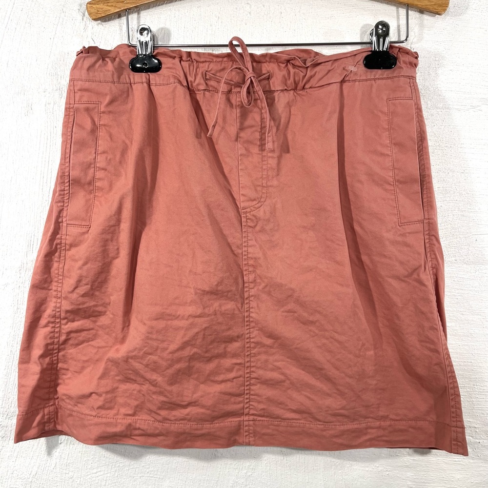 LOFT DRAWSTRING WAIST POCKETED SKIRT (166)
